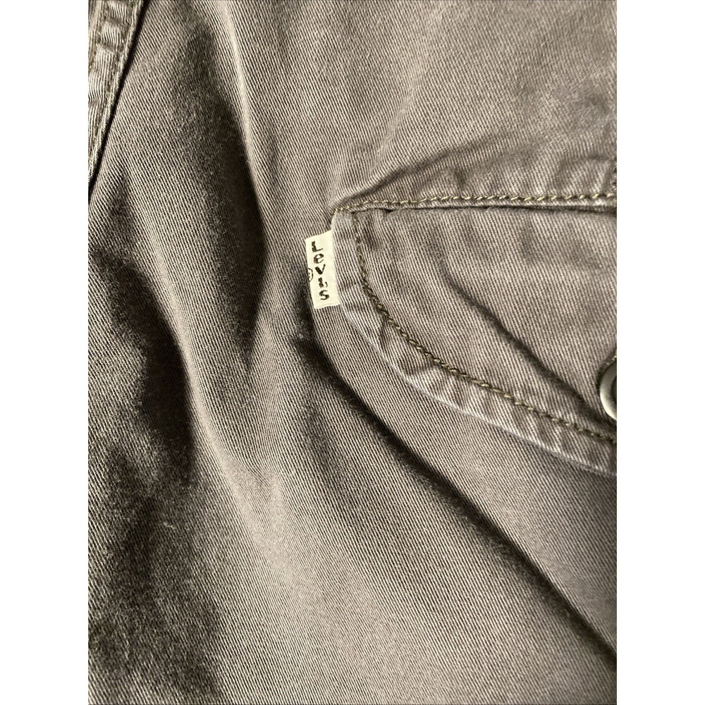 Levi Strauss Cargo Shorts Blackfeet Size 30 Zipper Fly - Picture 3 of 5